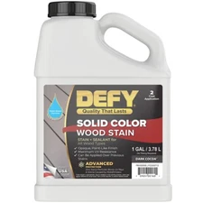 DEFY Solid Wood Stain Dark Cocoa gal