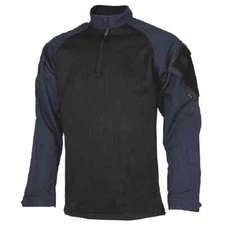 Tru-Spec 1/4 Zip Winter Combat Long-Sleeve Shirt | Navy Blue | M, XL, 3XL (Reg.)