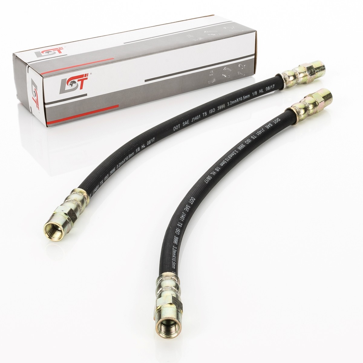 2x Brake Hose Brake Line for VOLVO 260 / P262 P264 P265 - 300 mm