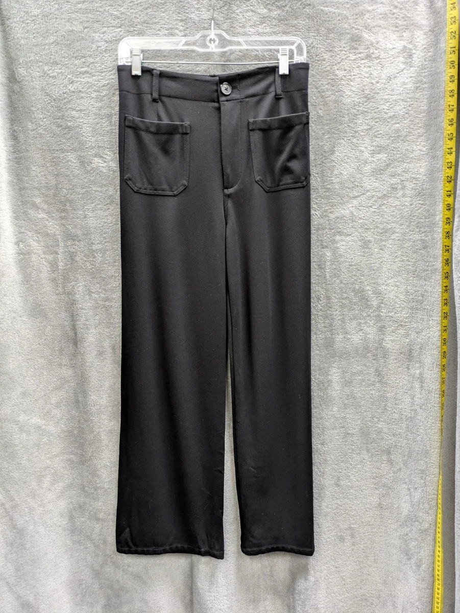 Pantalon Tailleur Noir Jones New York - Taille 2P (Petite), 96% Coton 4% élasthanne, Occasion Très Bon état