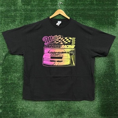 Miller High Life USA Racing Oversized T-Shirt Size XXL