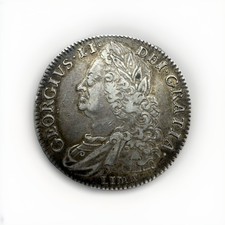 1746/5 Half Crown George II VF/EF