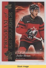 2018 Upper Deck Team Canada Juniors Program of Excellence Jake Bean READ 9jn