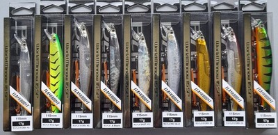 Shimano Bantam BT World Minnow Flash Boost 115mm 17g Wobbler schwebend 11,5cm
