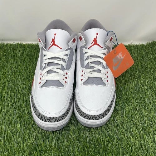 Size 10 - Jordan 3 Retro Mid Fire Red B GRADE