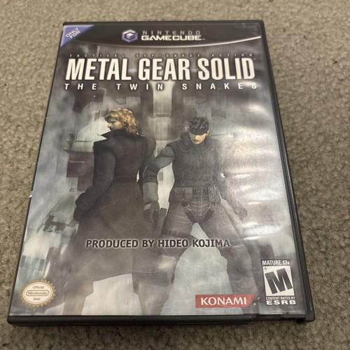 Metal Gear Solid-Twin Snakes - Nintendo Cube CIB beide Disc getestet