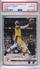 2019-20 Panini Chronicles Panini Pink LeBron James #112 PSA 10 GEM MT 9l4