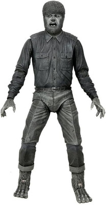 - Universal Monsters Ultimate Wolf Man B&W 7'' Figure