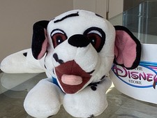90s Vintage NWT Disney 101 Dalmation Bean Bag Beanie Plush Stuffed Animal 8"