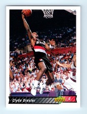Clyde Drexler Portland Trail Blazers 1992 Upper Deck #132