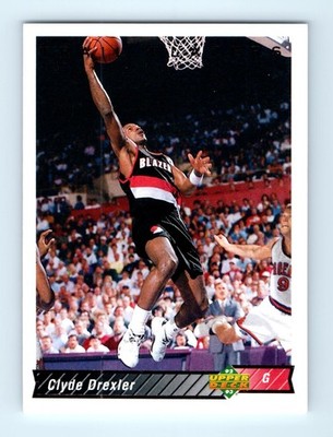 Clyde Drexler Portland Trail Blazers 1992 Upper Deck #132