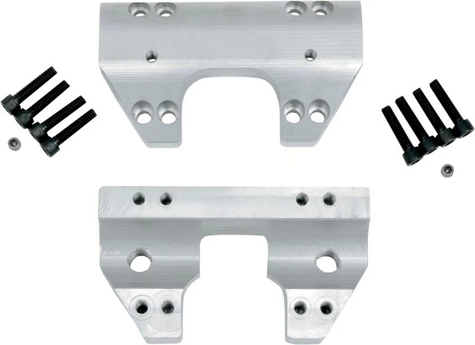 Abrazadera de manillar LA Choppers 1,25" con acabado bruto para 1994-2015 LA-7420-00 Foto 3 de 4