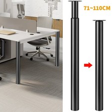 2PCS Adjustable Kitchen Worktop Desk Breakfast Bar Table Leg Support 710-1100MM.