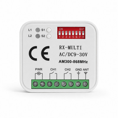 Funkempfänger für DITEC 433,92 MHz GOL4 BIXLP2 BIXLS2 RX-MULTI