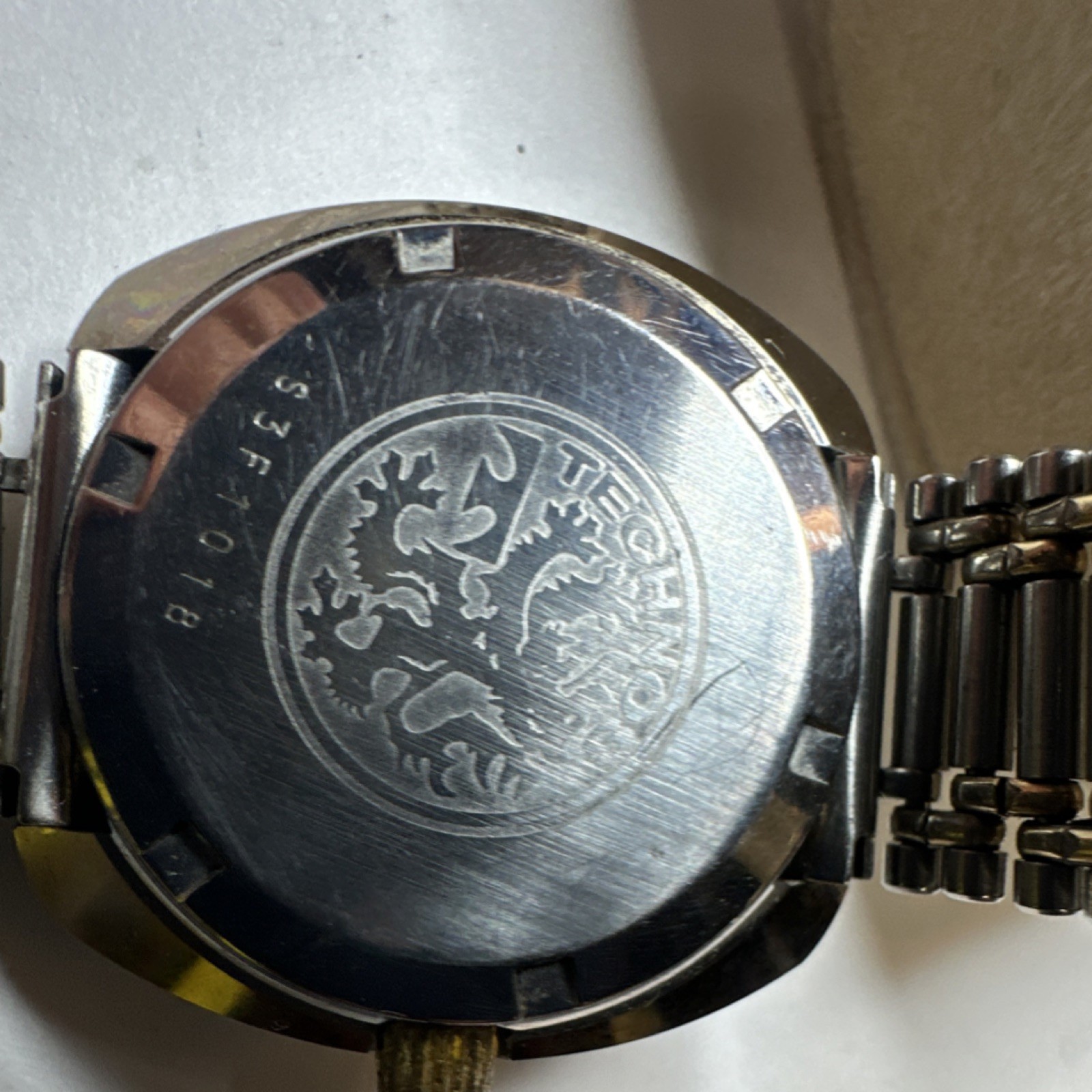 Technos Borazon 60 Automatic Cushion Stainless St… - image 5