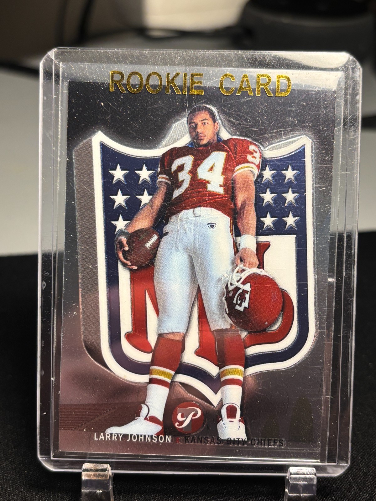 2003 Topps Pristine /1499 Larry Johnson #112 Rookie RC Kansas City Chiefs