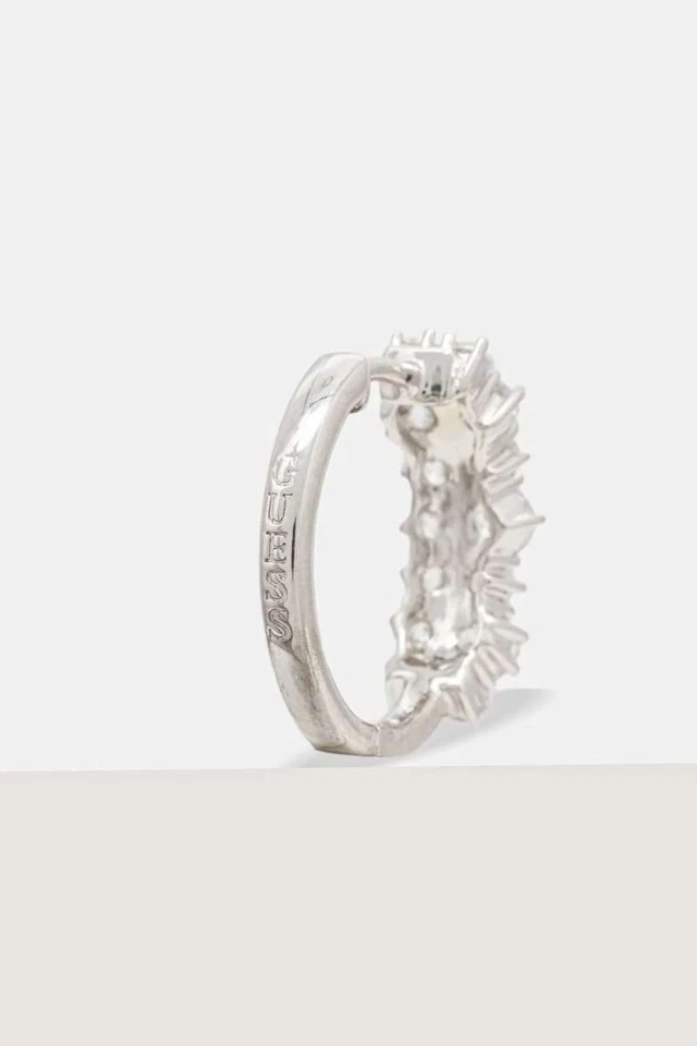 Orecchini Guess argento 925 cerchi zirconi JSBE04 489JW - Immagine 3 di 4