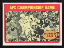 1972 Topps #137 1971 AFC Championship Game - EX/NM Set Break!