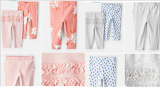 NWT CARTERS BABY PULL-ON PANTS 4pairs 