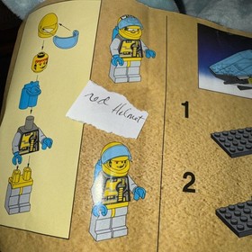 LEGO Space Unitron 1787 Crater Cruiser w Instructions 1995 Incomplete Pls Read