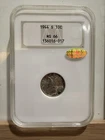 1944-S Mercury Dime NGC MS66 CAC Gold Sticker Gem Silver Registry Quality Rare