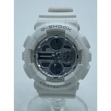 Casio G-Shock Quartz Digital Watch Rubber Strap White