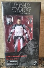 Star Wars The Black Series Clone Commander Wolffe 6in Figure Hasbro Mint