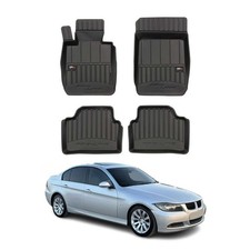 Omac Premium Floor Mats For For Bmw 3 Series E90 E91 2006-2011 Rwd