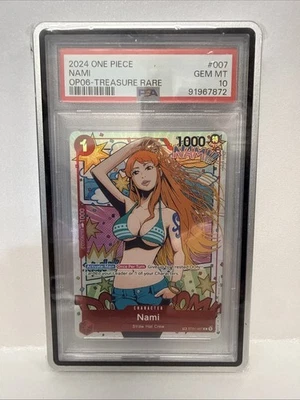 nami treasure rare card Nami (OP02-036) Super Rare EN