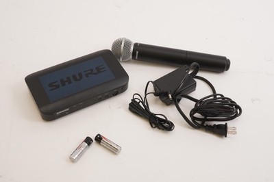 Shure BLX24/SM58 H10 Frequency Band Simple Setup Wireless Microphone System