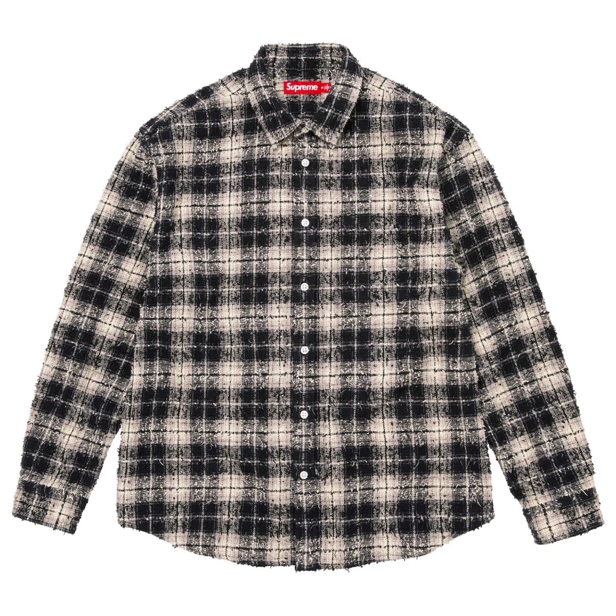 Supreme Long Sleeve Button-Up Casual Button-Down Shirts for Men