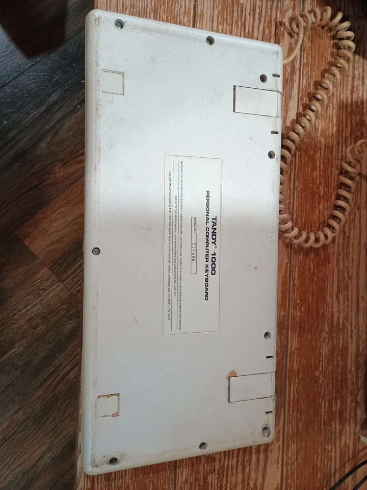 Vintage Tandy Keyboard Only USA As Is Mostly Working - Image 2 of 4