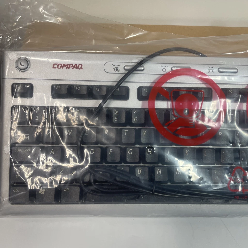 Compaq SDM4700P/KB-0311 5187-5023 PS/2 Multimedia Keyboard NEW Super Rare! - Image 2 of 4