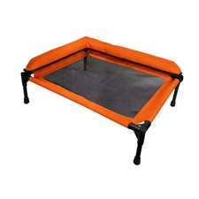 Elevated Cooling Dog Bed with Breathable Mesh for Small Medium Dogs Patio