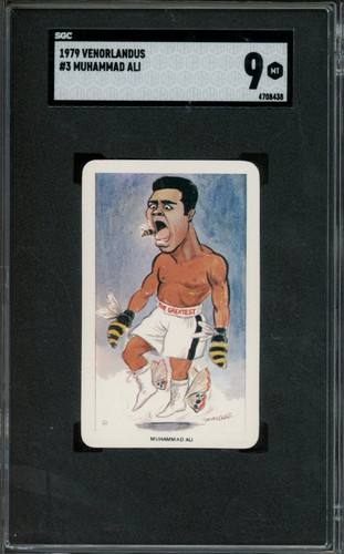 1979 Venorlandus World of Sport Flik-Cards Our Heroes Muhammad Ali SGC 9 #3