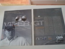 advertising Pubblicità 2005 CASCO HELMET ARAI VIPER GT