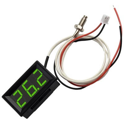 Digitales Thermometer mit K Typ Thermoelement für die Industrie 30 ~ 800 Grad