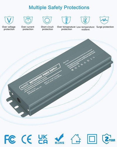 Adaptateur Secteur Étanche 12V pour GMG Green Mountain Grill Jim - Photo 5/7