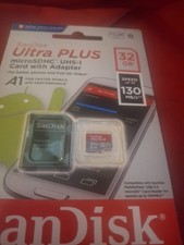 SanDisk Ultra Plus 32GB Class 10 MicroSDXC Memory Card with Adapter -...