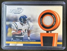 2002 Playoff Piece of the Game LaDainian Tomlinson Jersey #/250 Chargers