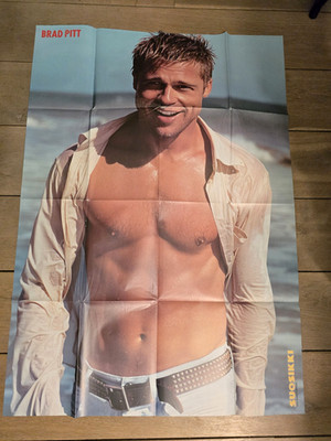 Brad Pitt / Star Wars - Gigant  poster - Very rare - Finland - 2002  113 x 77 cm