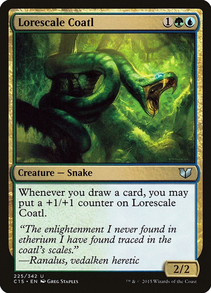 Lorescale Coatl - 225 - MP - Commander 2015