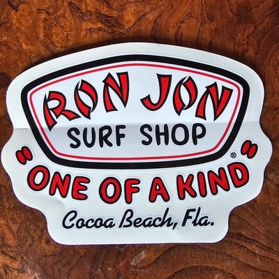 Ron Jon Surf Shop ''One of a Kind'' Cocoa Beach Florida Sticker
