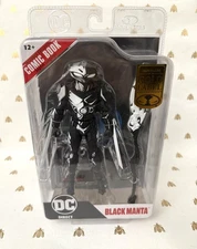 DC Direct McFarlane Gold Label Black Manta Black and White