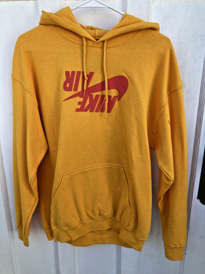NWOT: Travis Scott Cactus Jack x Nike Air Jordan Hoodie Size M Yellow Orange