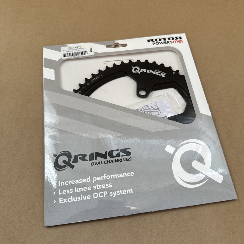 NEW! Rotor Q Ring Oval Chainring 53 T Shimano 2x11 Compatible RRP £100