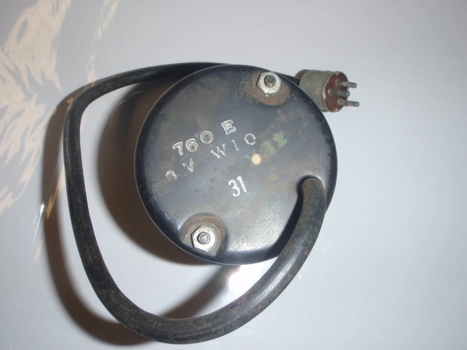 Nuevo de Lote Antiguo Stewart Warner 760 RECORDER SERIE 6 VOLTIOS Tacómetro Eléctrico 4500 RPM Tach Foto 3 de 4