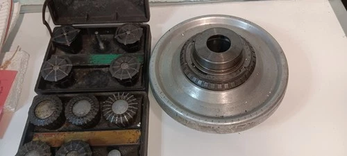 Jacobs Rubberflex collet chuck D1-6 91-C6 mount w/ 2 Boxes Collets ( Not Full )