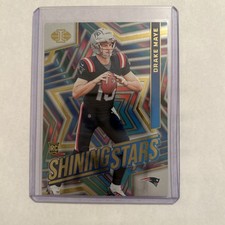 2024 Panini Illusions - Shining Stars Drake Maye #2 (RC) New England Patriots 