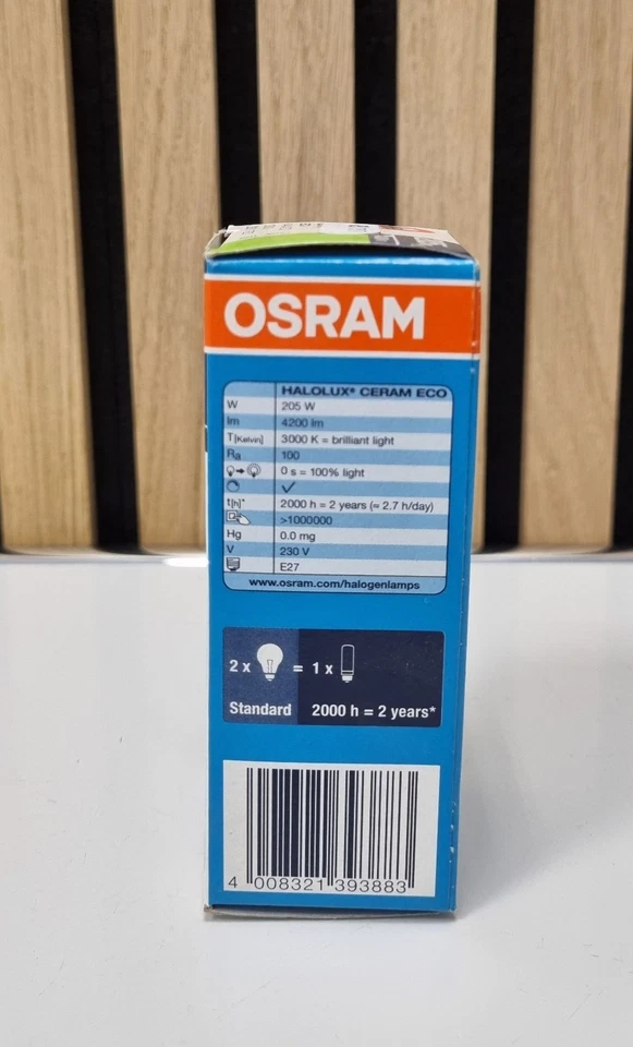 Osram Halolux Ceram Eco 64404 - E27 - 205 W - 4200 lm - 3000 K - Bild 4 von 4
